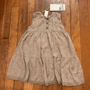 H&M Linen Tiered Summer Dress